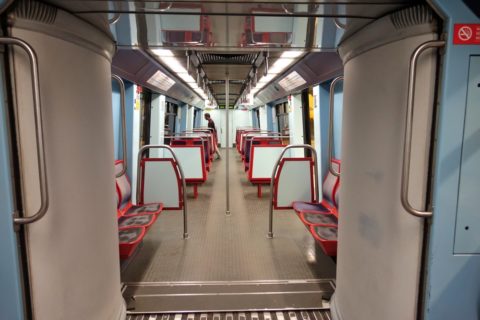 lisbon-metro／車内