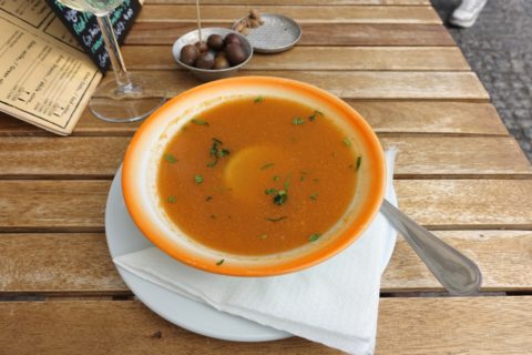 O-Tainadas-Restaurante／海老のスープ