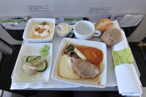 tap-air-portugal-businessclass／機内食