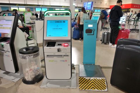 tap-premium-checkin-lisbon／自動チェックイン機