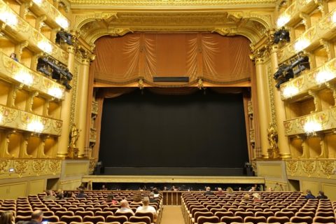 teatro-nacional-de-sao-carlos／舞台正面