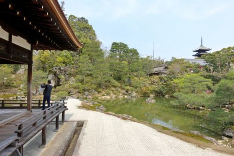 仁和寺／御殿の園庭