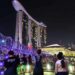 マリーナ湾「Helix Bridge」のライトアップが美しい！夜景スポットと可笑しな動物たち